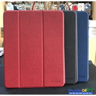 Bao da Mutural cho iPad Air/ Air 2/ Pro 9.7/ Gen 6 2017/ 2018 Chính hãng có khe để bút