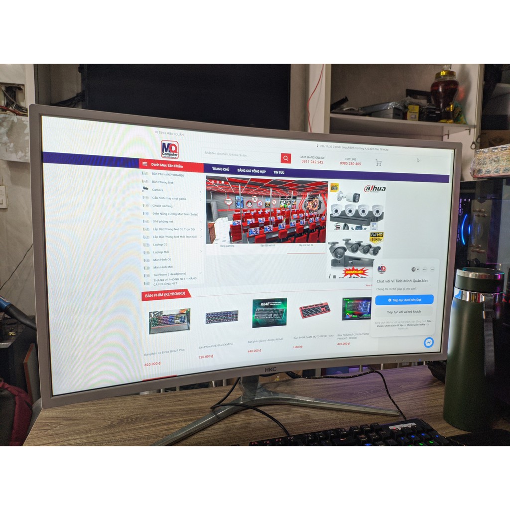 MÀN HÌNH CONG HKC 32" C320 PLUS LIKE NEW