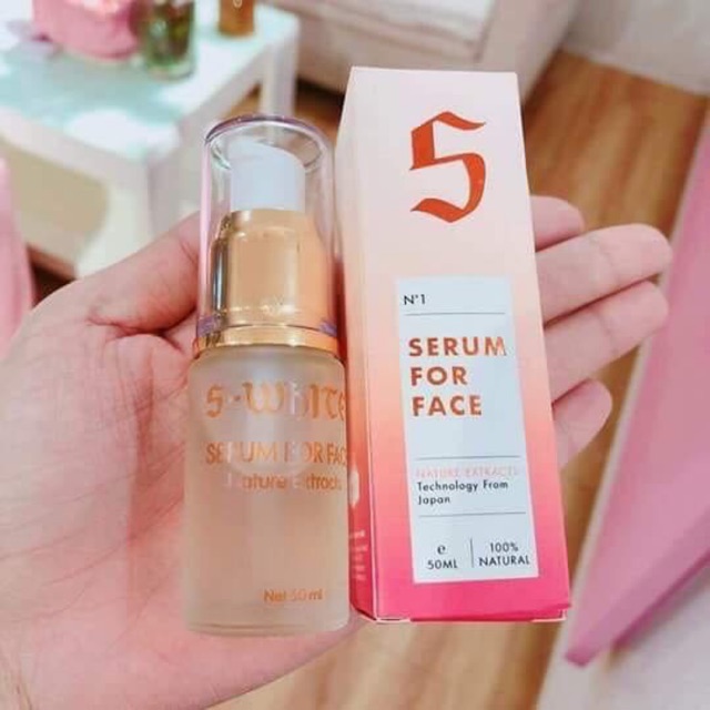 Serum gừng kích trắng face swhite