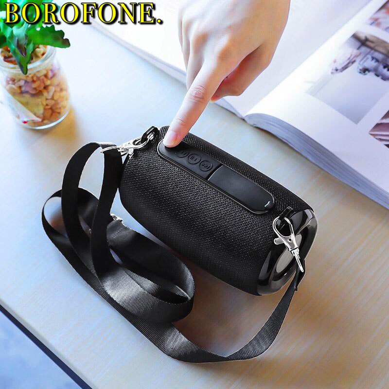 Loa Bluetooth Mini Borofone BR4 Âm Thanh Lớn Rõ, Kèm Dây Đeo -Hàng chính hãng