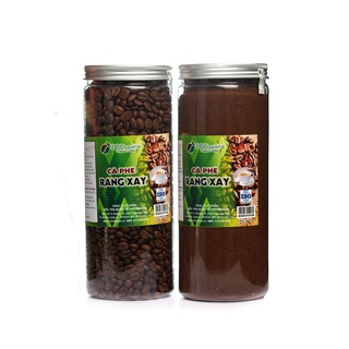 1kg cà phê rang xay 1800beans