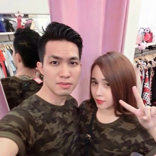 Áo thun màu quân đội