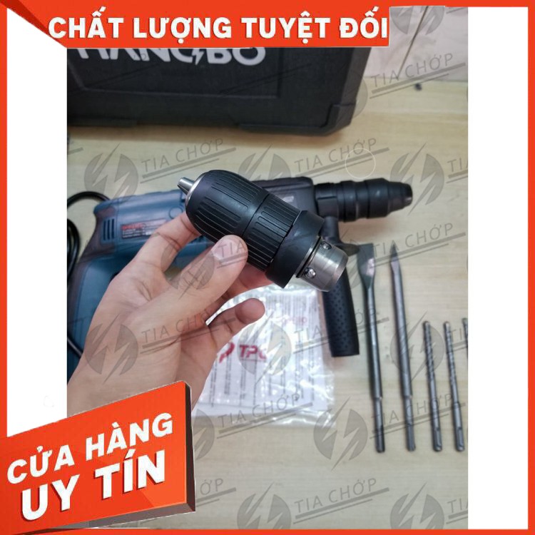 [chính hãng] Máy khoan đục ba chức năng HANGBO 920W [cam kết chất lượng]