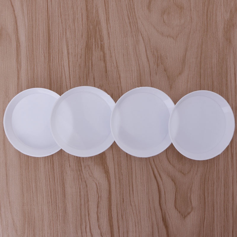 Set 10 Khay Nhựa Tròn Đựng Hạt Đá Trang Trí Móng Tay
