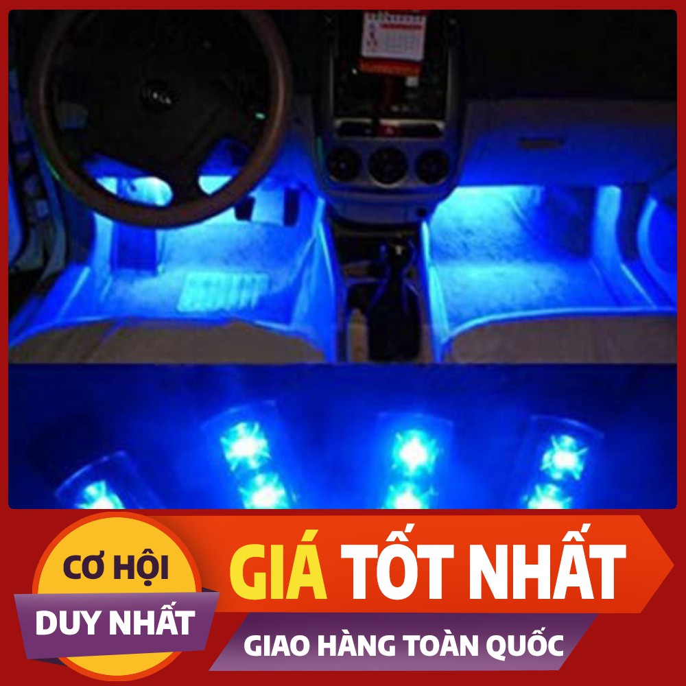 Đèn led chiếu gầm ghế ô tô mẫu 2 - tăng sự sang trọng, đẳng cấp cho xe