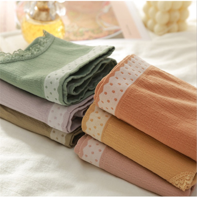 Quần lót nữ cotton, trẻ trung, thoải mái, thoát mát (MS 03078) Anna Shop
