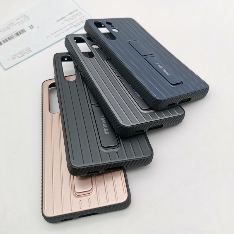 Ốp Điện Thoại Kiểu Áo Giáp Có Giá Đỡ Cho SAMSUNG Galaxy S21 Ultra 5G S21