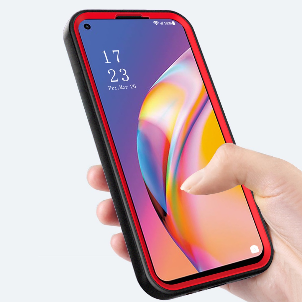 Ốp Điện Thoại Silicone 2 Trong 1 Cho OPPO A94 A74 A94 A54 4G F19 Pro F19S