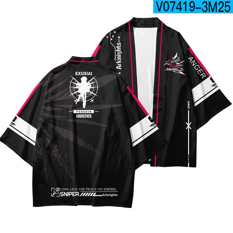 Arknights Áo Khoác Kimono Ngắn Tay In Họa Tiết 3d Phong Cách Nhật Bản Dành Cho Cả Nam Và Nữ | BigBuy360 - bigbuy360.vn