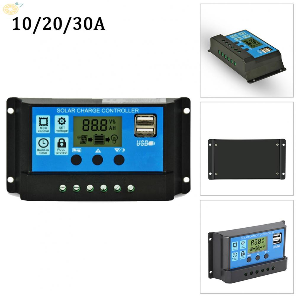 【VARSTR】Solar Charge Controller 30A 20A 10A Battery Charge Controller Tool New
