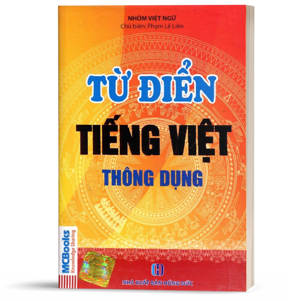 Sách - Từ Điển Tiếng Việt Thông Dụng ( Bìa Đỏ ) - MCBooks