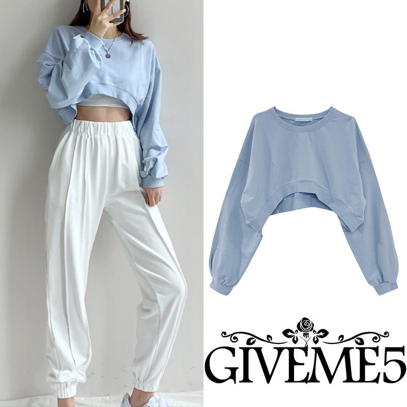 Áo lửng tay dài màu sắc thời trang dành cho nữ