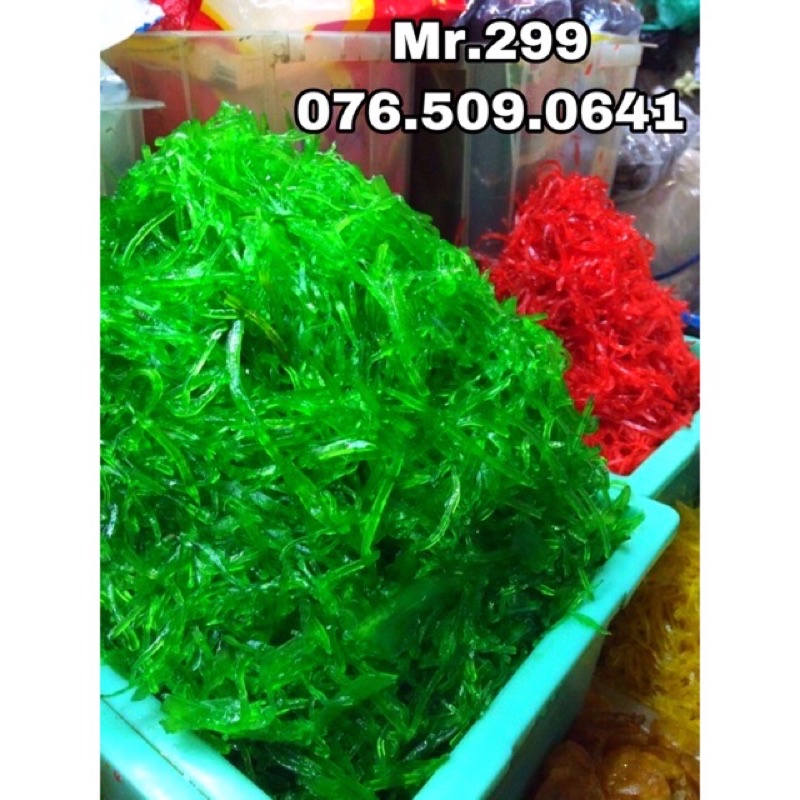 Mứt đu đủ sợi đóng gói 1 kg