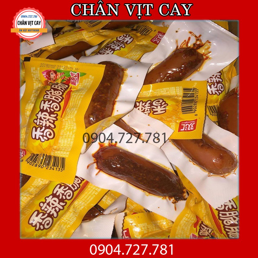 Xúc xích cay ❤️ Xúc xích nội địa thơm ngon