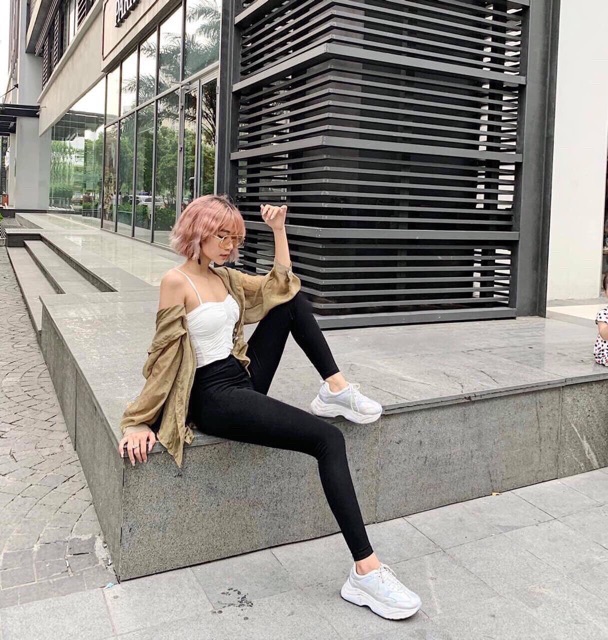 Quần legging GG túi giấy cao cấp | WebRaoVat - webraovat.net.vn