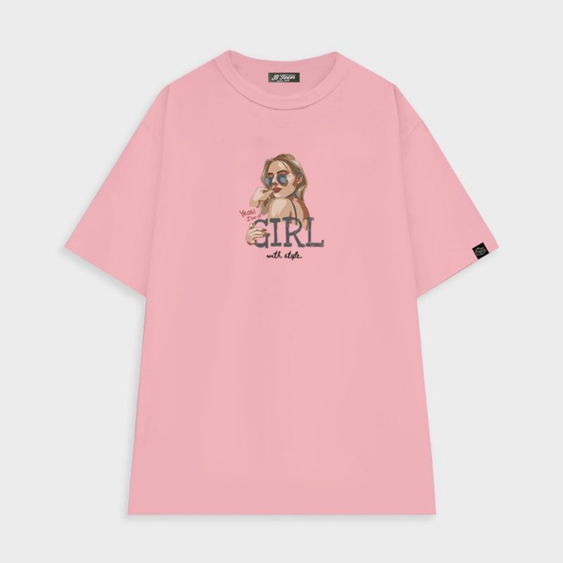 Áo thun tay lỡ có size unisex GIRL 🥰🥰