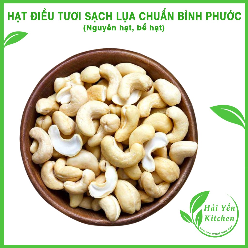 ⚡Giá tại xưởng⚡ Hạt Điều Sống Sạch Lụa Bình Phước - Nguyên Hạt/Bể Hạt - Binh Phuoc Raw Cashew Kernels