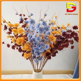 Hoa Giả, Cành Hoa Đào 1M Cao Cấp Nhiều Màu Sắc Trang Trí Nhà Cửa, Decor Ngày Tết DG-52