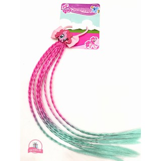CỘT TÓC BÍM HIGHLIGHT MÀU SẮC CHO BÉ GÁI - HÌNH PONY