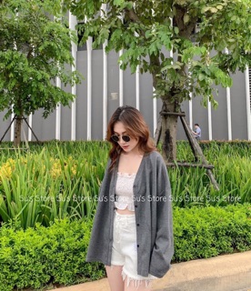 Áo cadigan len mỏng