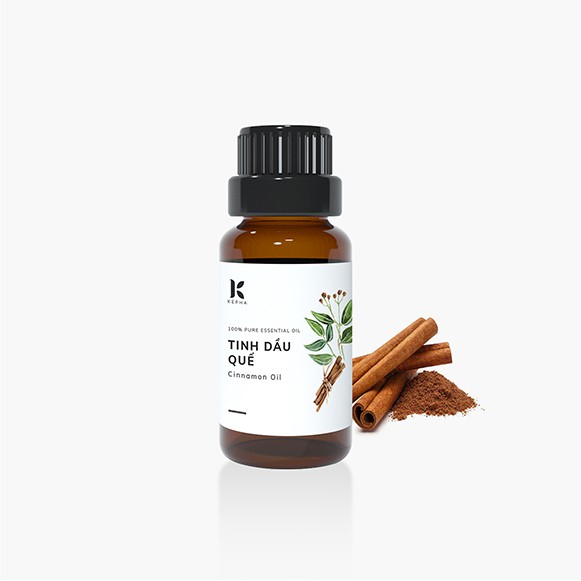 Tinh Dầu Quế Kepha | Cinnamon Essential Oil | Dung Tích 100ml | Tinh Dầu Quế Xuất Khẩu - Có Giấy Kiểm Định Chất Lượng