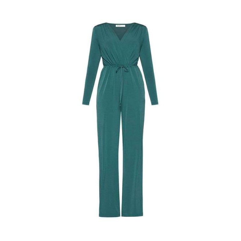 Jumpsuit BCBG thun khoét eo