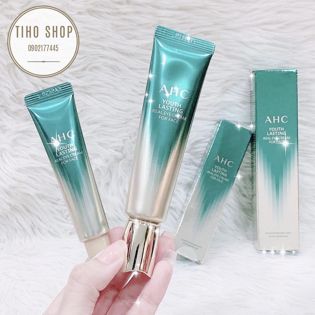 Kem Dưỡng Mắt Chống Lão Hóa Làm Sáng Và Săn Chắc Da AHC Youth Lasting Real Eye Cream For Face