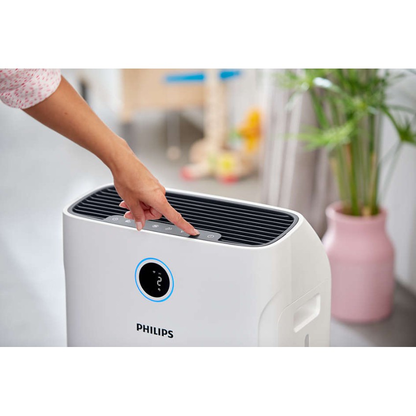 Máy lọc không khí kèm chức năng tạo độ ẩm 2 trong 1 Philips Series 3000 AC2726/00