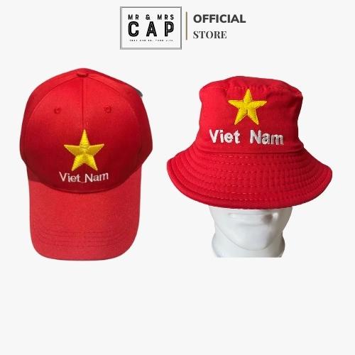Mũ Lưỡi Trai Cờ Đỏ Sao Vàng Jussy Fashion Nón Lưỡi Trai Việt Nam Form Unisex