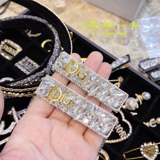 Kẹp tóc Cặp tóc 💥 D I O R 💥 Đá { Hàng Cao Cấp}💥