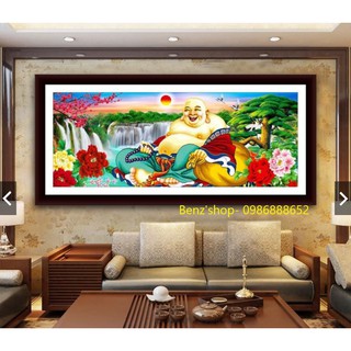 Tranh đính đá tự làm Phật Di Lặc VS267 (120*50cm)