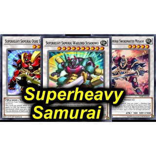 [BÀI IN] Bộ bài Superheavy Samurai