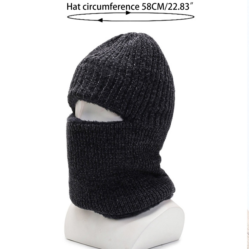 Mũ beanie Kết Hợp Khăn Choàng Cổ 2 Trong 1 Giữ Ấm Mùa Đông