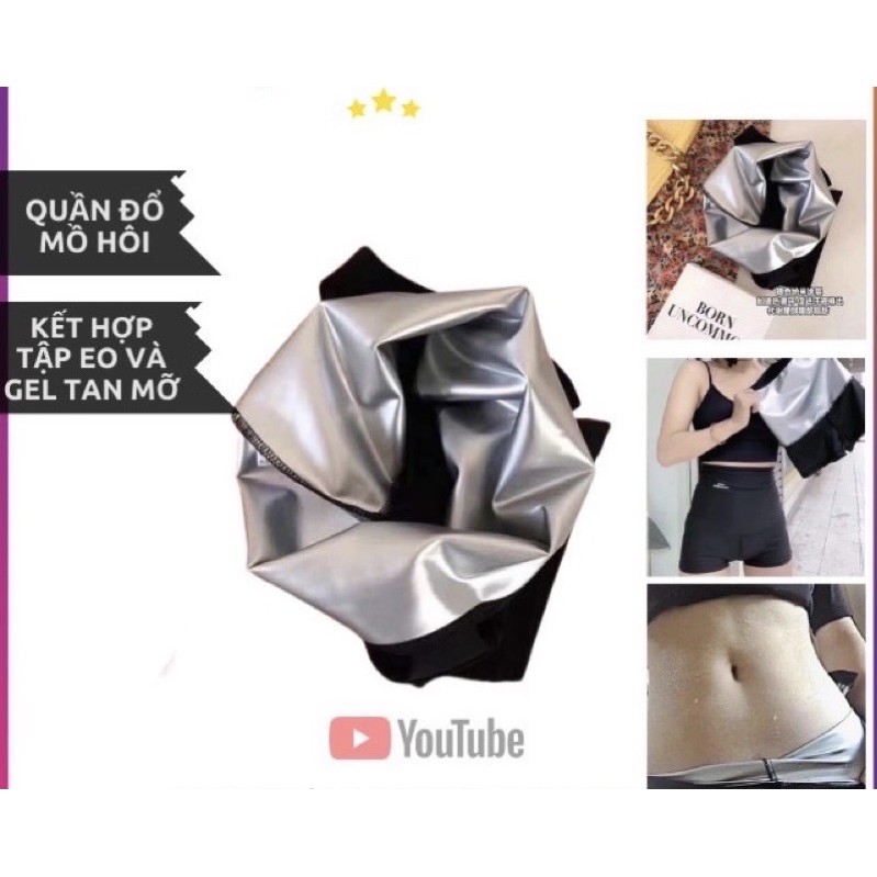 Quần Đổ Mồ Hôi Tan Mỡ Bụng Sinh Nhiệt Định Hình Born Uncommon Dáng Đùi