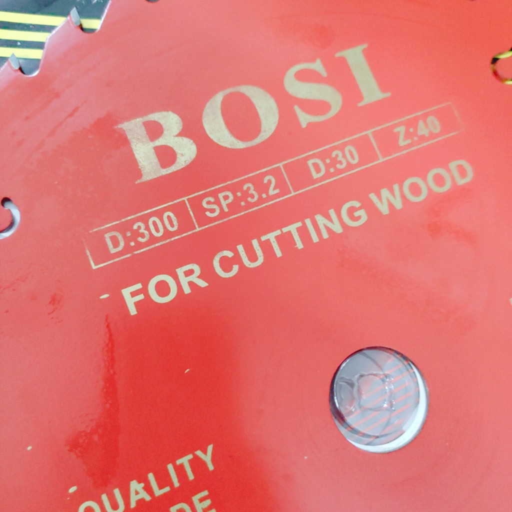 Lưỡi cưa cắt gỗ 355mm  chính hãng Bosi cao cấp