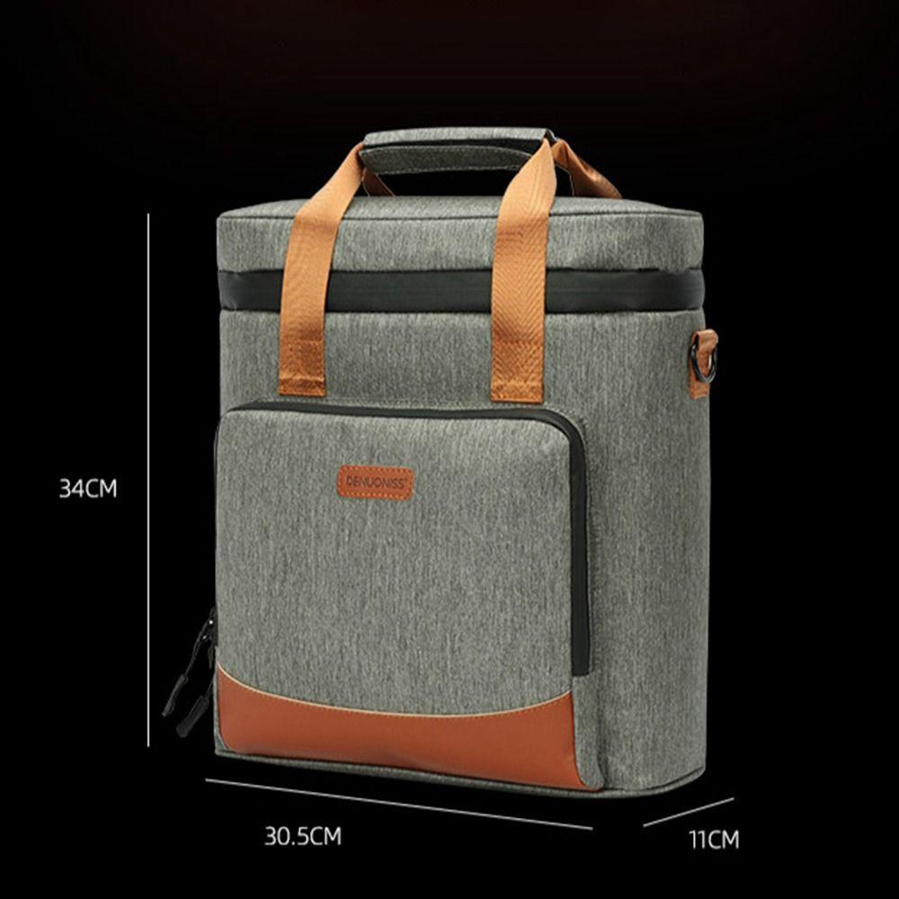 Set 3 Túi Da Đựng Rượu Vang Giữ Nhiệt Dung Tích 11L Phong Cách Vintage