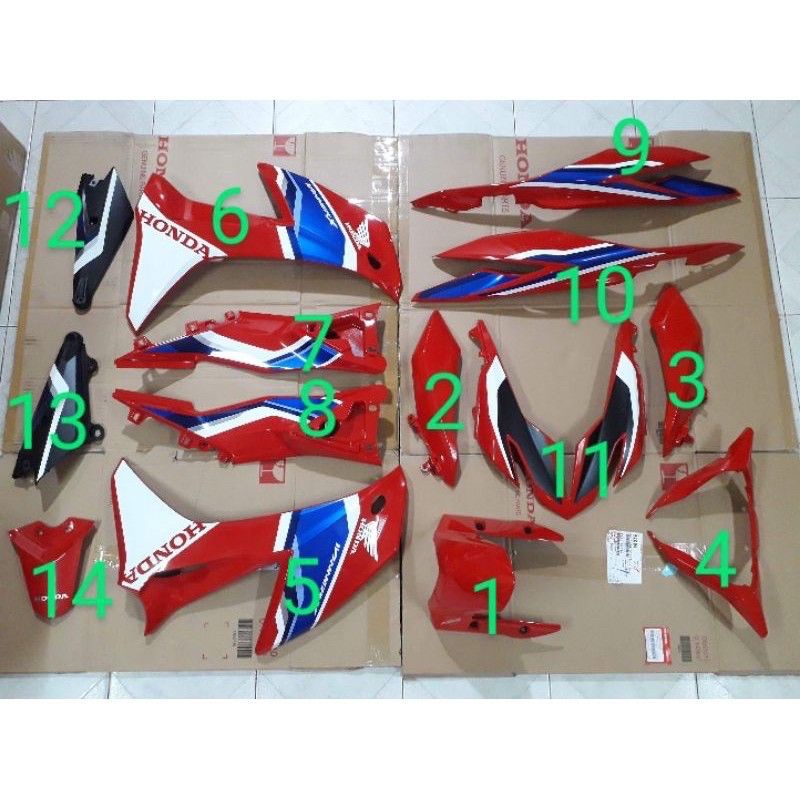 Dàn Áo Winner X tem HRC Chính Hãng Honda