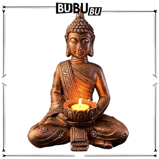 [Roobon] Tượng Phật Để Bàn Tealight Trang Trí Tượng Văn Phòng Tại Nhà Các Bức Tượng Nhỏ Để Thư Giãn Quà Tặng