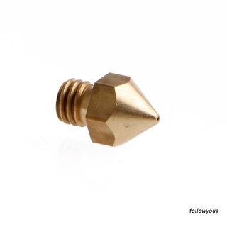 1 Đầu Phun Bằng Đồng 0.6mm Cho Máy In 3D 1.75mm MK8