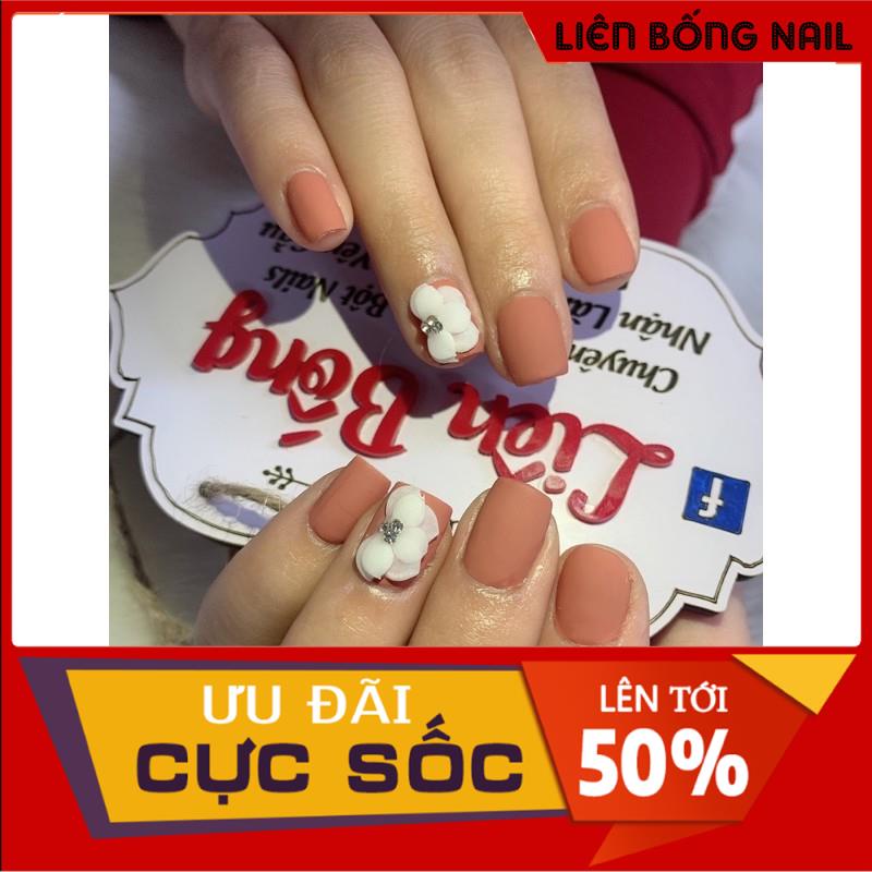 Hoa cúc nhọn - Hoa bột nail