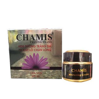 Kem dưỡng trắng da se khít lỗ chân lông thảo mộc Chamis