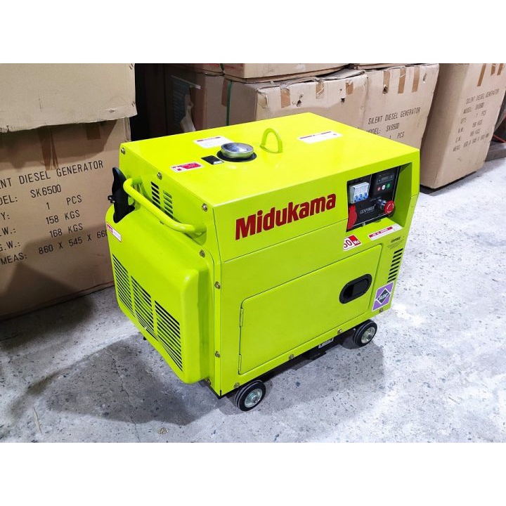 Máy Phát Điện Chạy Dầu 3Kw Midukama GDG 4000ECS