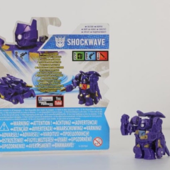 Chính hãng hasbro - 4 Robot biến hình Transformer Bot shots