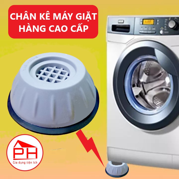 (Mẫu mới) Bộ 04 chân kê máy giặt tủ lạnh TABI HOME chống rung chống ồn chống xê dịch hiệu quả - Gia dụng Phước Hòa