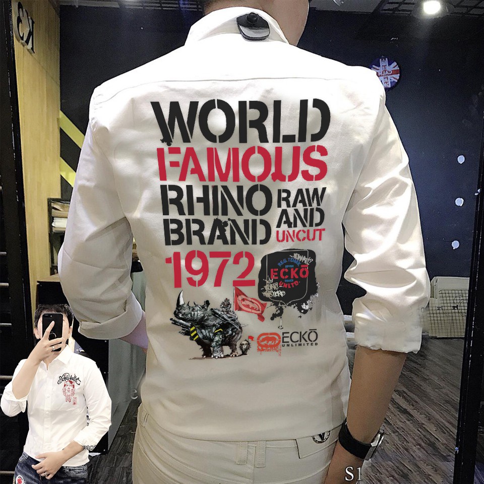 ÁO SƠ MI NAM ECKO UNLTD CỰC NAM TÍNH | FORM CHUẨN vonesa