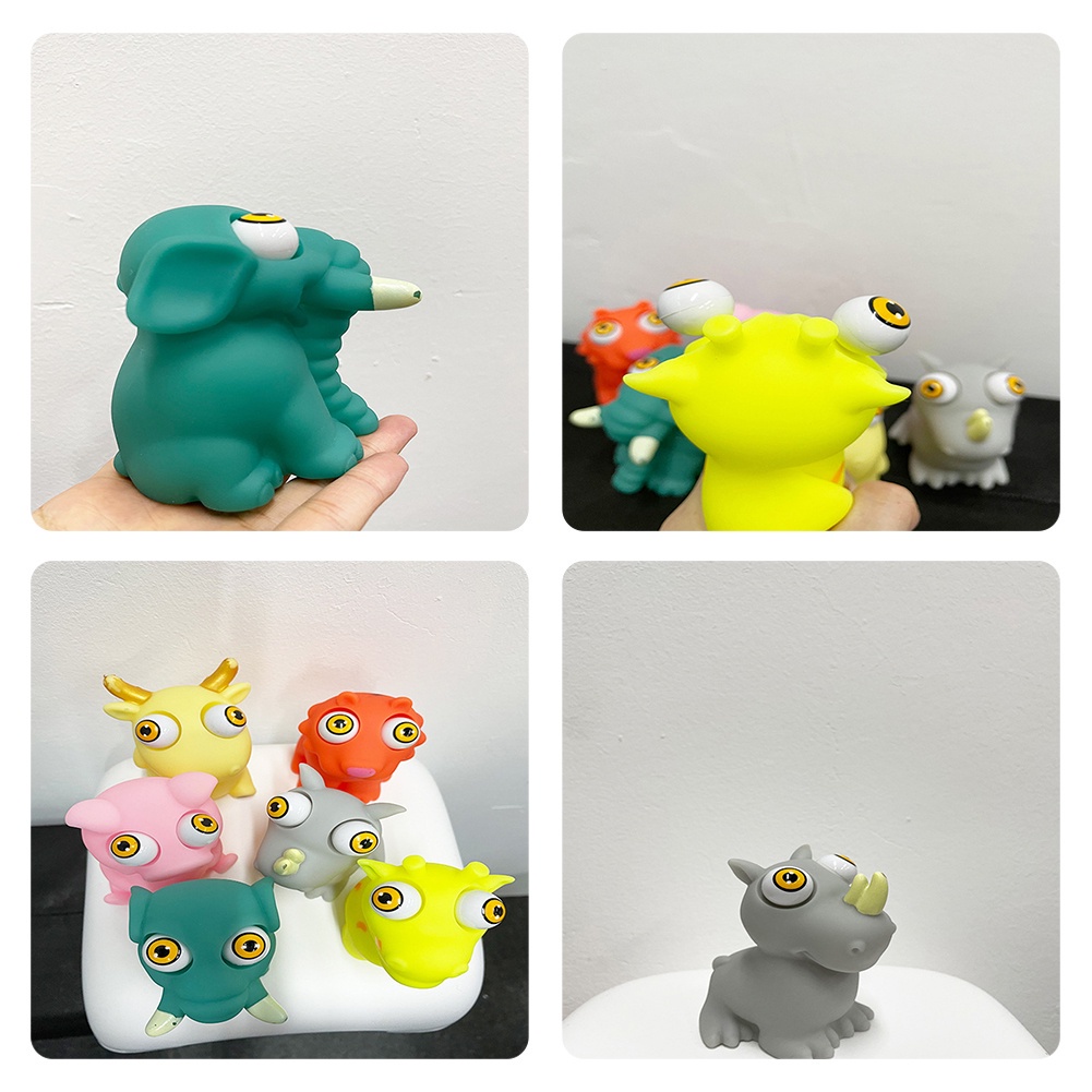 Đồ Chơi Squishy Hình Thú Dễ Thương Giúp Giảm Căng Thẳng