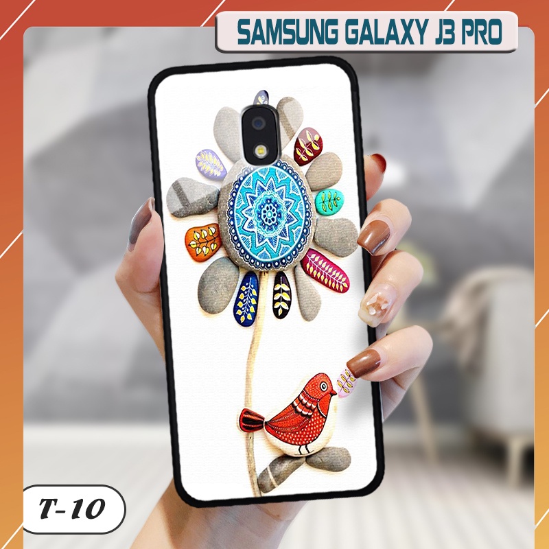Ốp cường lực kính in 3D cho Samsung Galaxy J3 Pro/ J330