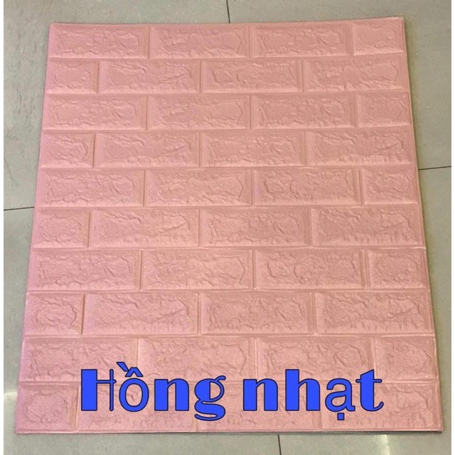 MIẾNG XỐP DÁN TƯỜNG 3D LOẠI 5MM KHỔ 70X77 CÁCH ÂM CÁCH NHIỆT CHỐNG ẨM