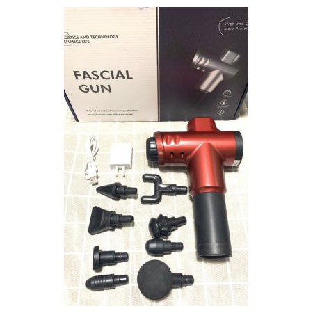 Máy Massage bằng tay  Freeship  Máy Massage toàn thân GUN KH-320 4 đầu đa năng