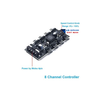 Hub 8 Fan 3 pin control